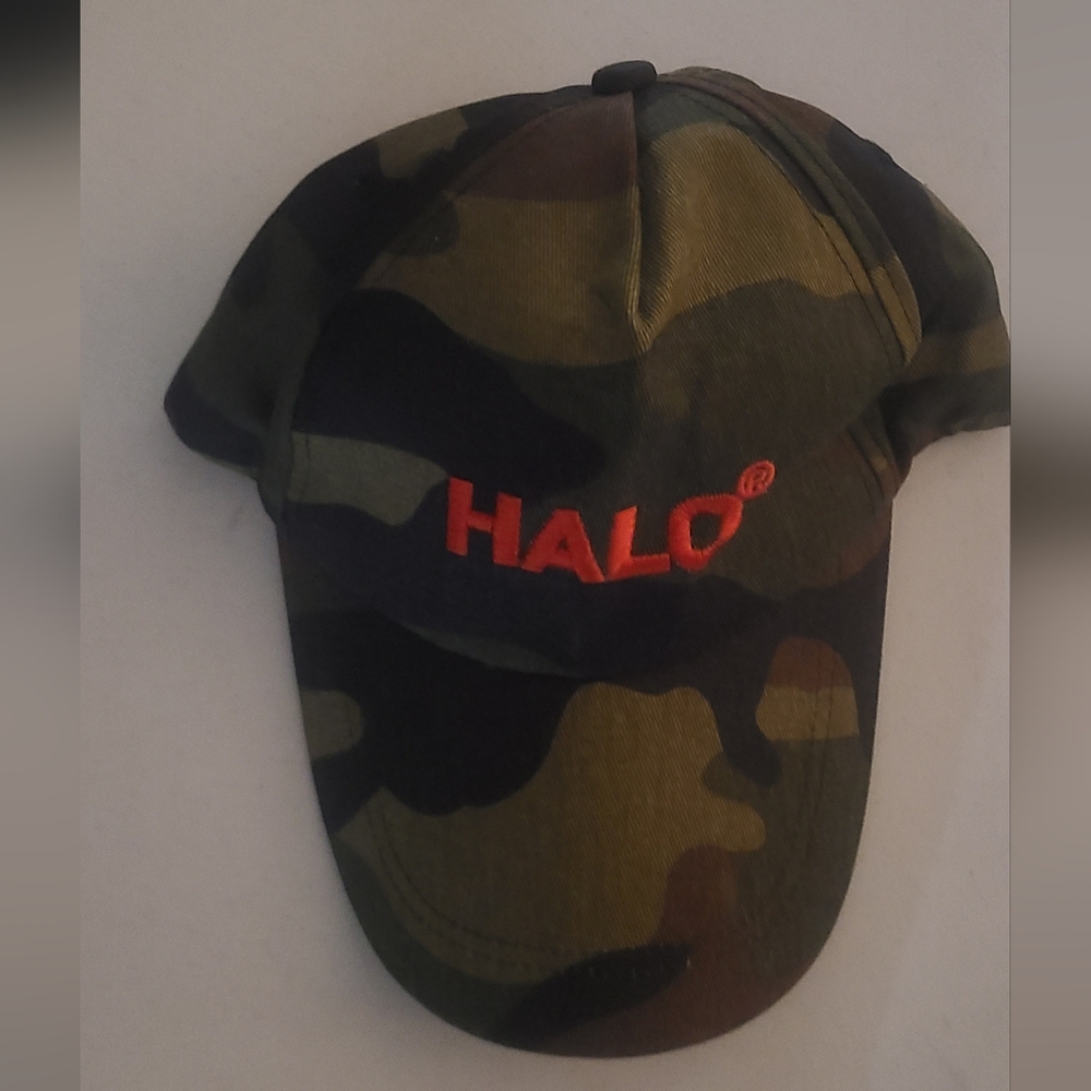 Halo baseball hat camouflage
